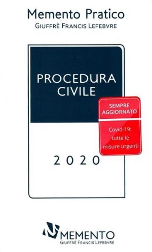 MEMENTO PROCEDURA CIVILE 2020