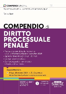 COMPENDIO DIRITTO PROCESS PENALE