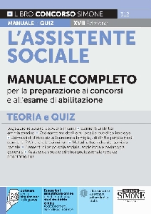 312 ASSISTENTE SOCIALE MANUALE COMPLETO