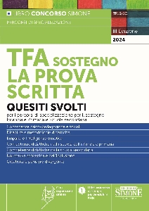 TF16/C TFA SOSTEGNO PROVA SCRITTA 2024