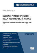 MANUALE PRATICO RESPONSABILITA' MEDICA